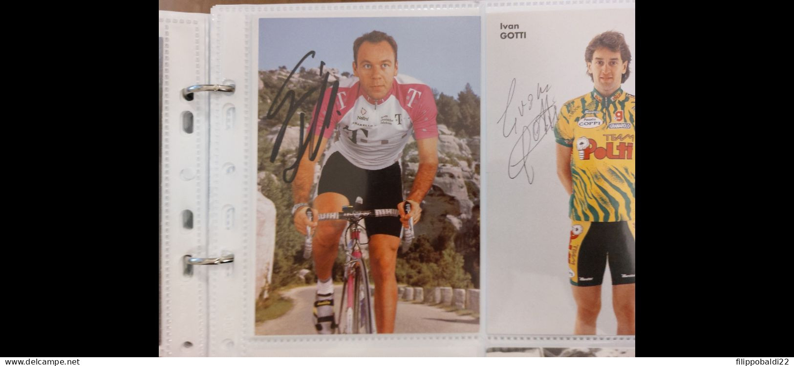 Giovanni Lombardi 10x15 Autografo Autograph Signed - Cyclisme