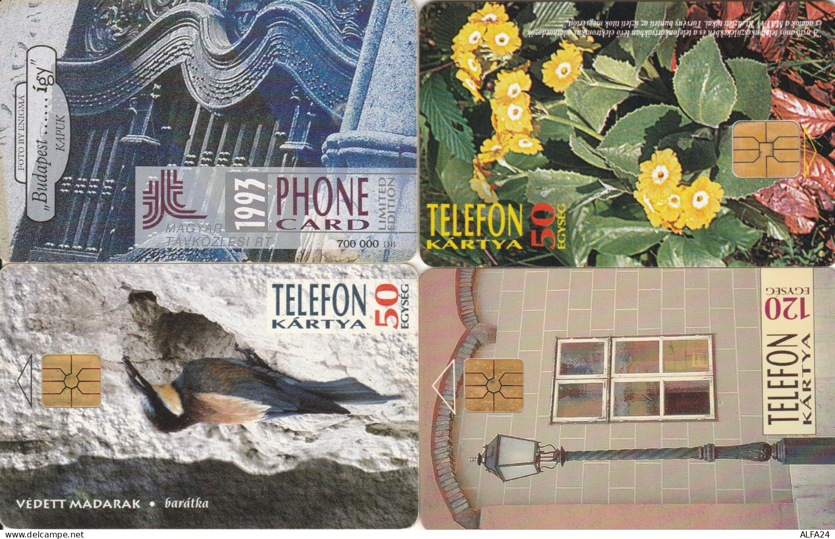 4 PHONE CARDS UNGHERIA (PY2635 - Hongrie