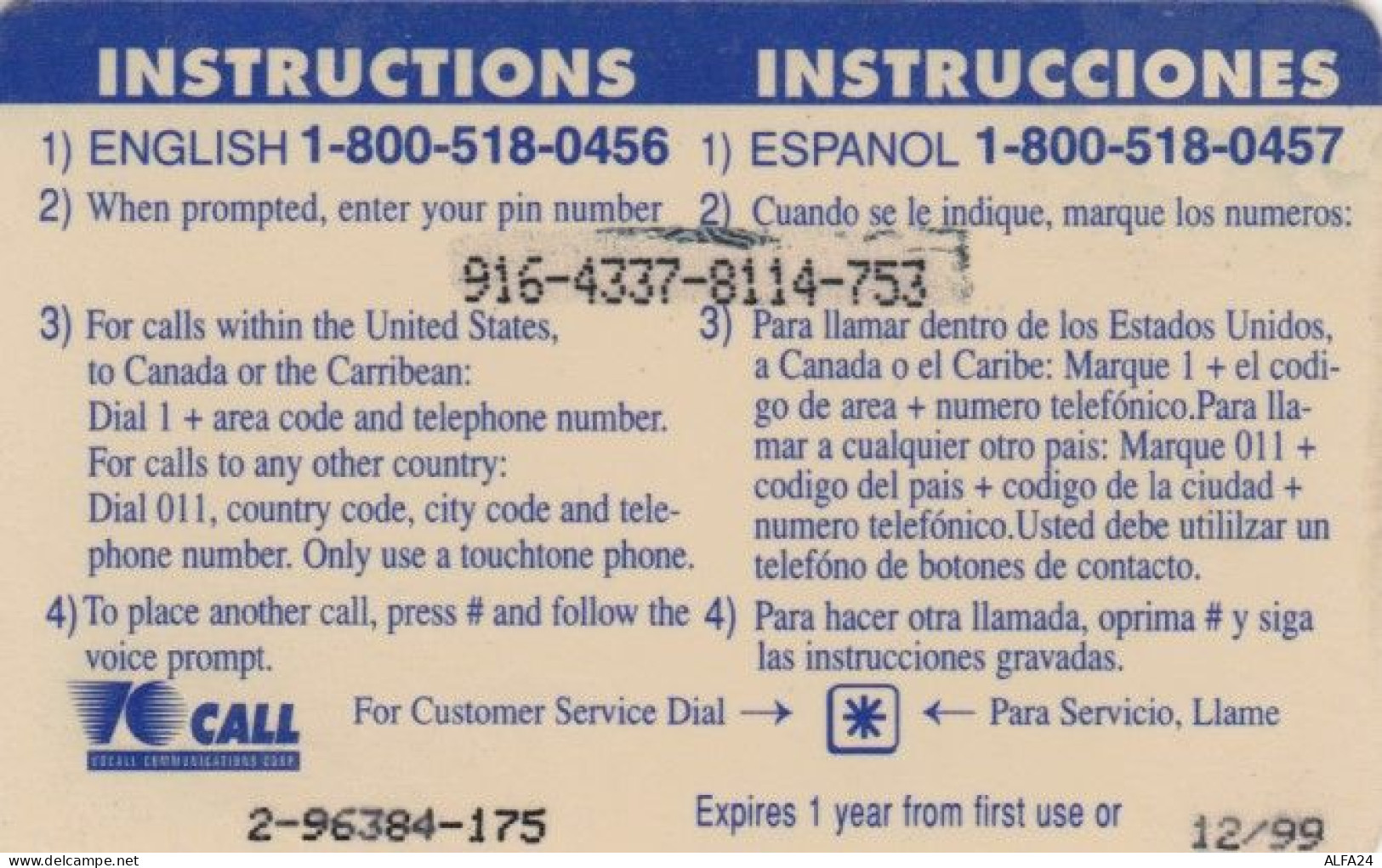 PREPAID PHONE CARD STATI UNITI (PY481 - Autres & Non Classés