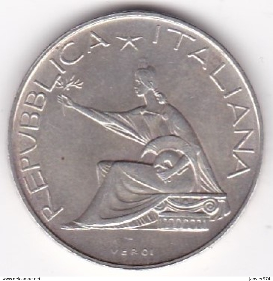 500 Lire 1961. Anniversaire Unification De L’Italie 1861 – 1961, En Argent - 500 Lire