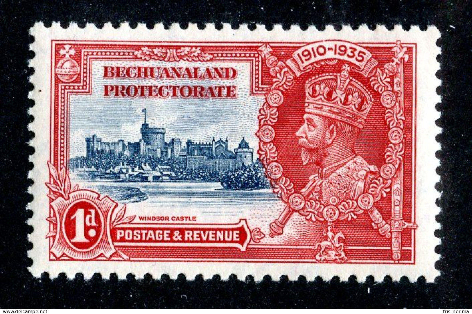 600 BCXX 1935 Scott # 118 Mlh* (offers Welcome) - 1885-1964 Herrschaft Von Bechuanaland