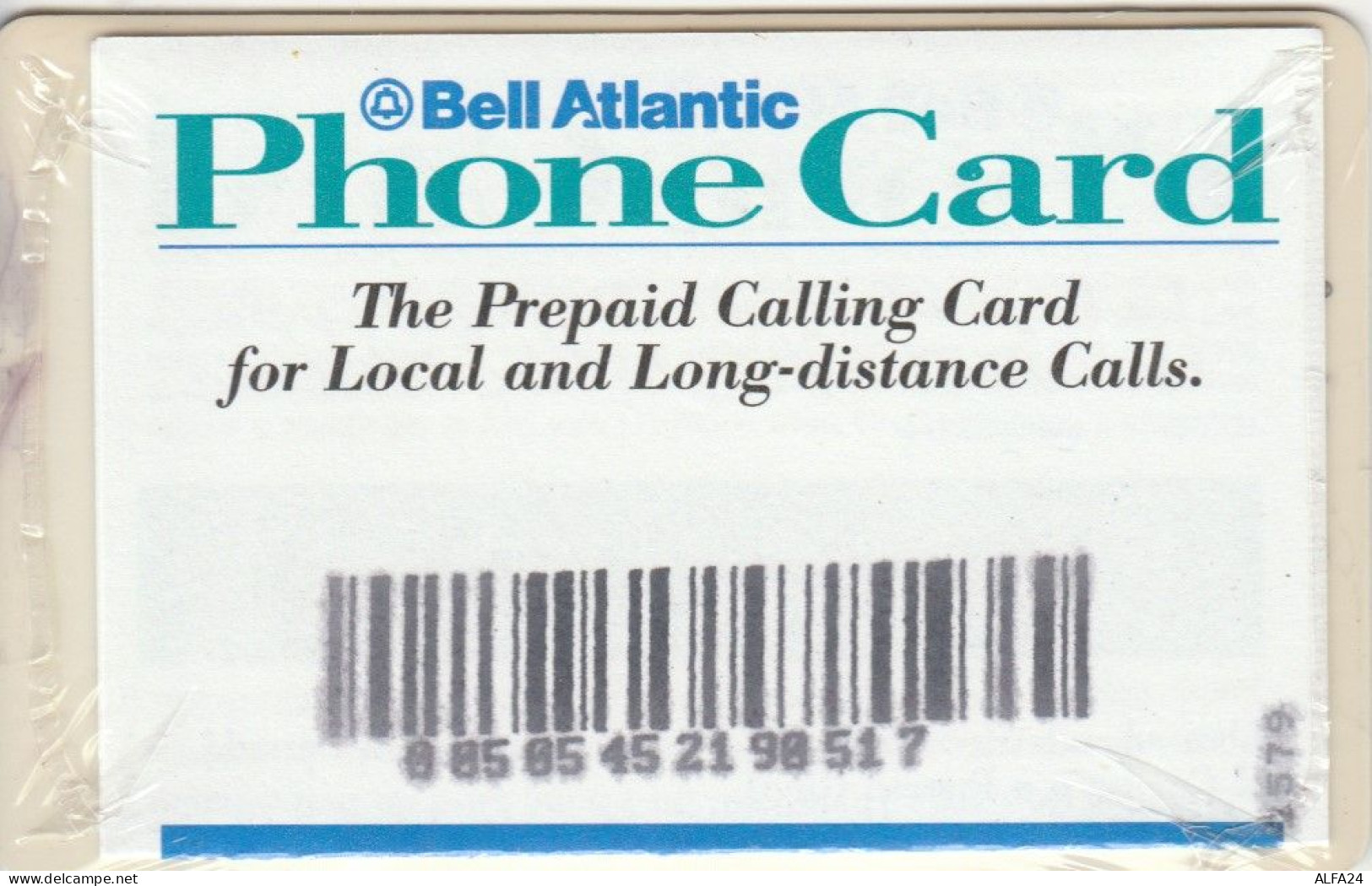 PREPAID PHONE CARD STATI UNITI BELL ATLANTIC (PY3309 - Autres & Non Classés