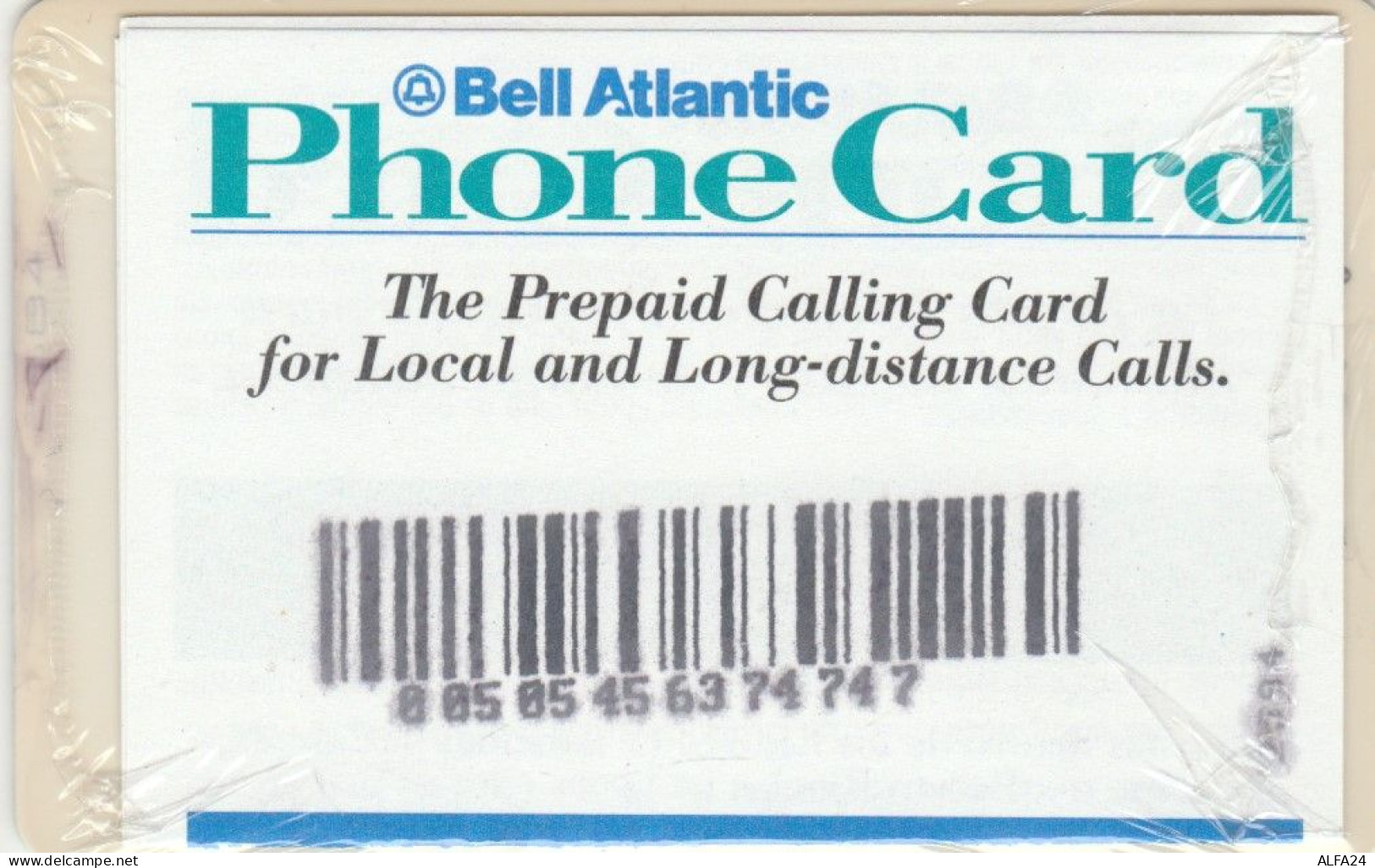PREPAID PHONE CARD STATI UNITI BELL ATLANTIC (PY3306 - Autres & Non Classés