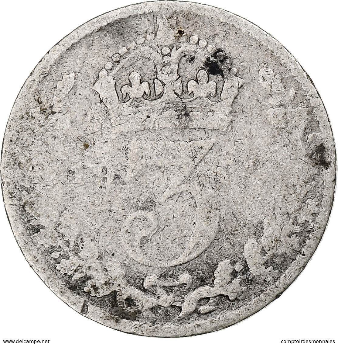 Grande-Bretagne, Victoria, 3 Pence, 1900, B+, Argent, KM:777 - F. 3 Pence