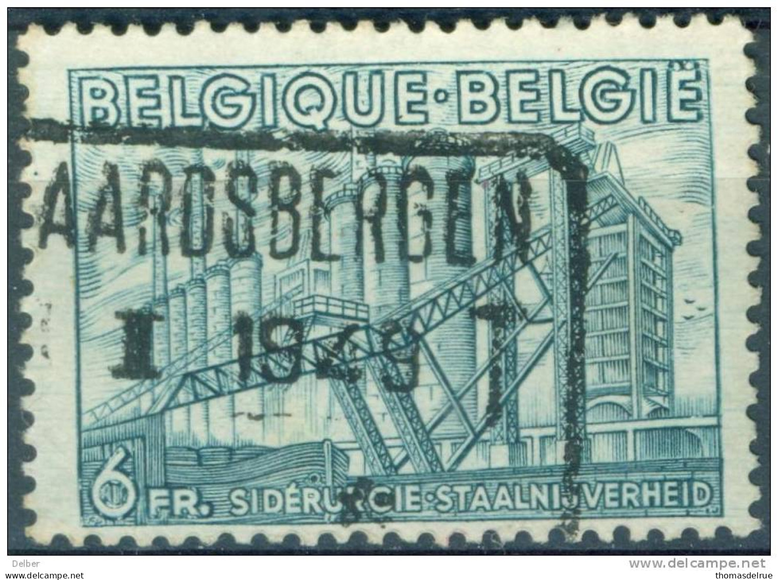_Fy459:N° 772:  GEERAARDSBERGEN: Telegraafstempel - 1948 Exportation