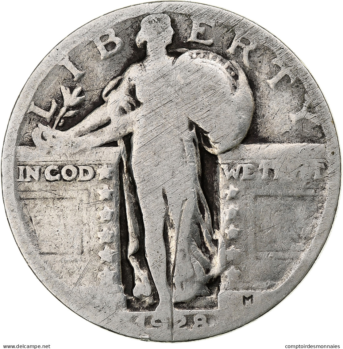 États-Unis, Standing Liberty Quarter, Quarter, 1928, U.S. Mint, Philadelphie - 1916-1930: Standing Liberty