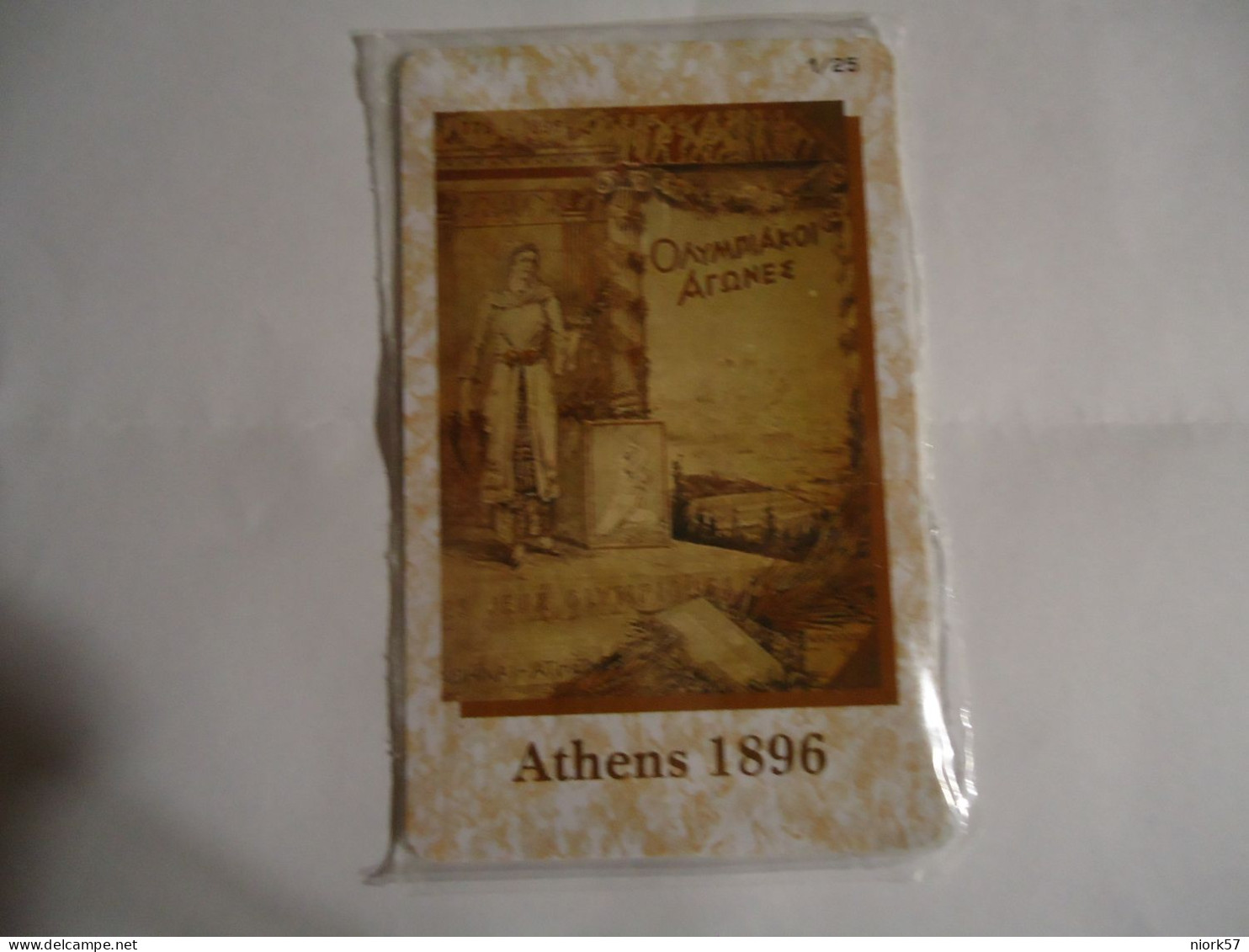 GREECE MINT CARDS OLYMPIC GAMES ATHENS 1896 - Olympic Games