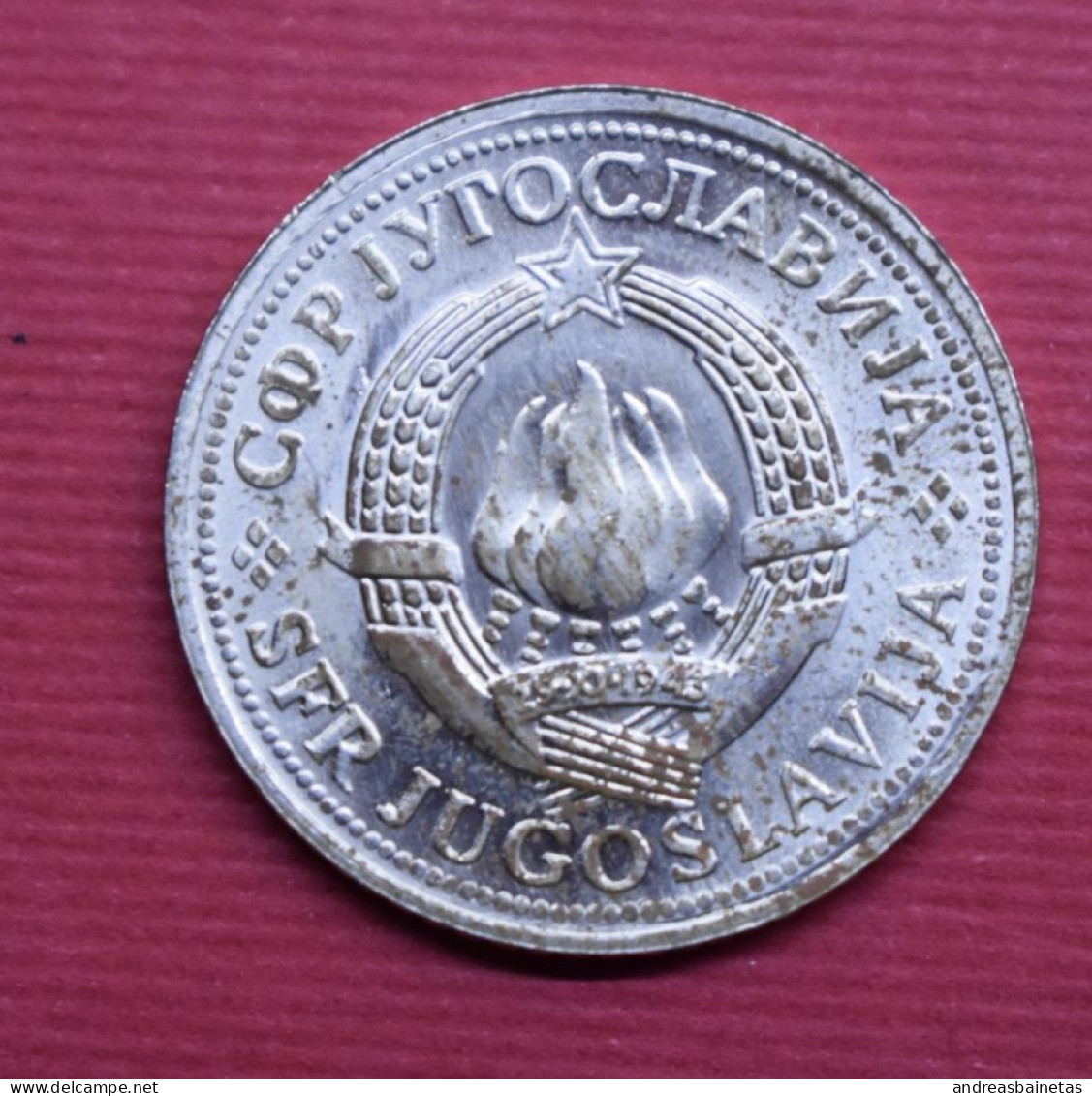 Coins Yugoslavia 2 Dinara 1975 TIRAGE 93 000 RARE KM#57 - Yougoslavie