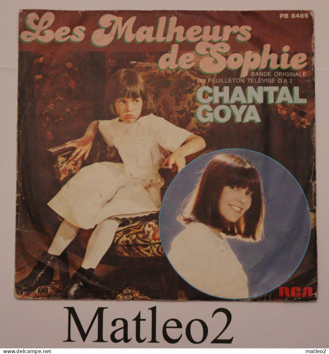 Vinyle 45 Tours : Chantal Goya - Les Malheurs De Sophie / La Valse (BO Du Feuilleton D'Antenne 2) - Enfants