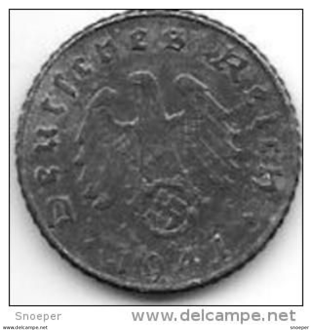 Third Reich 5 Pfennig 1941  A Km 100   Xf+ - 5 Reichspfennig