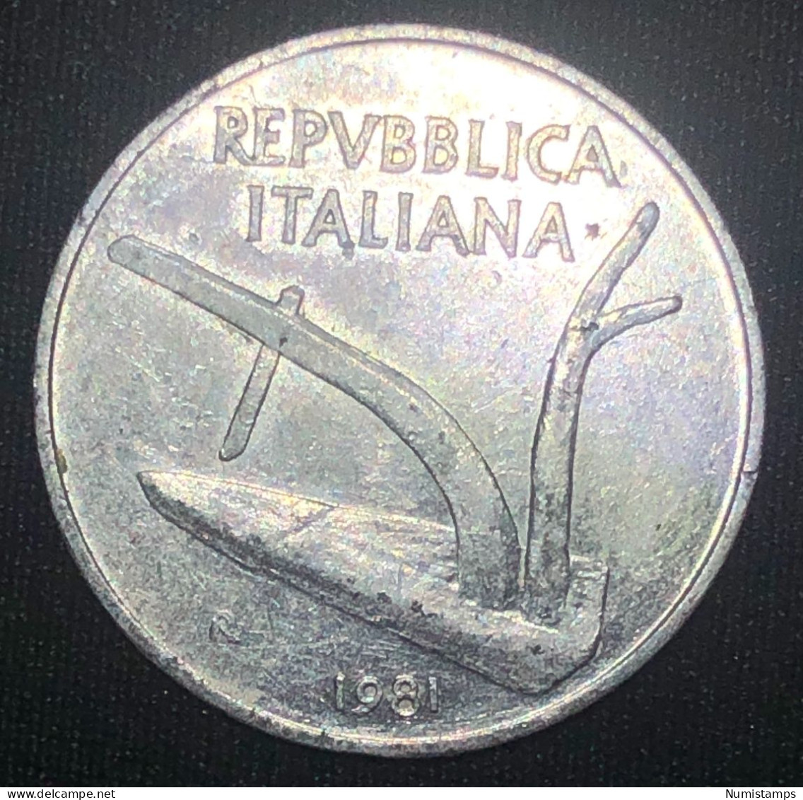 Italia 10 Lire, 1981 - 10 Lire