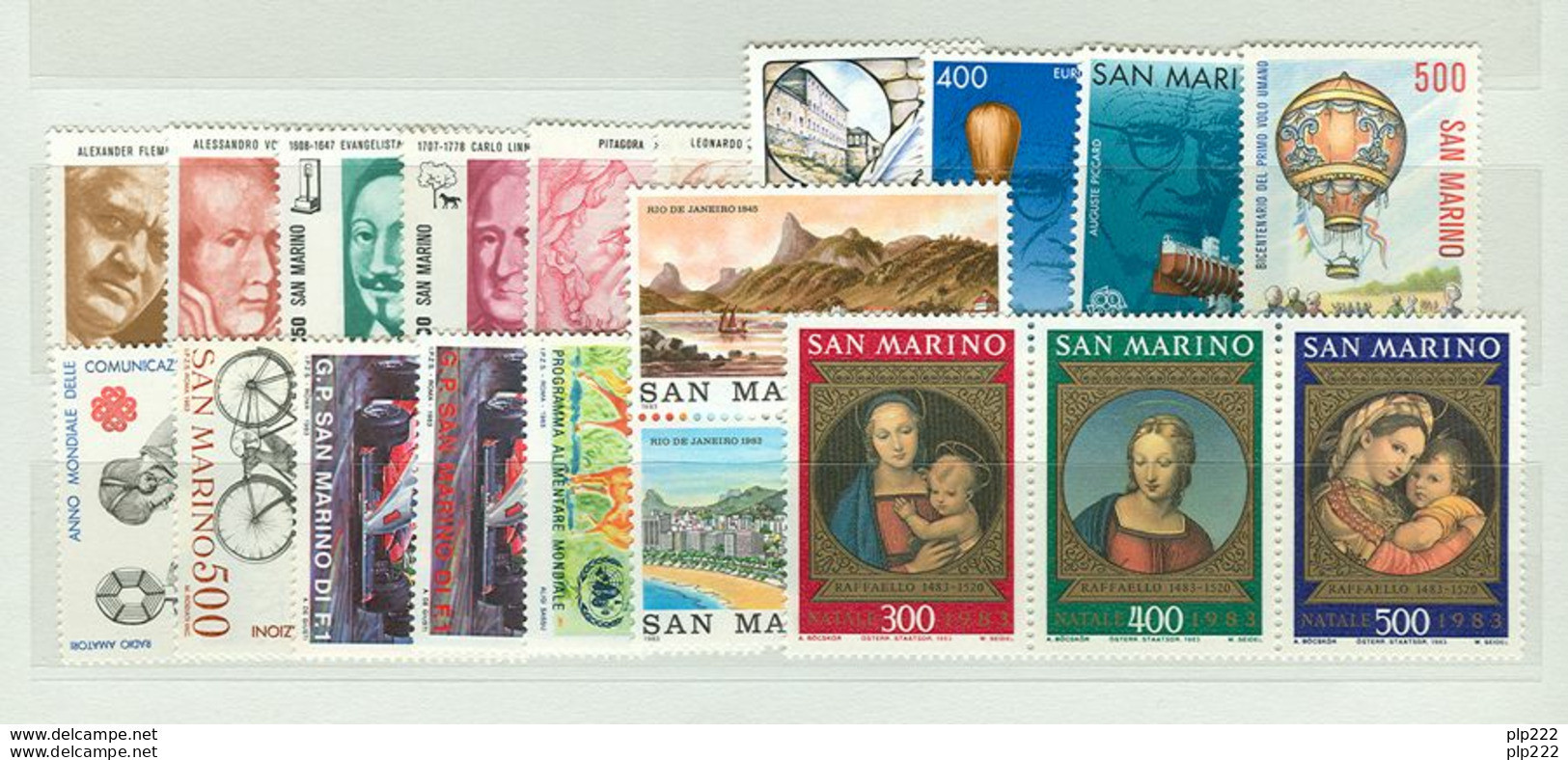 San Marino 1983 Annata Completa/Complete Year MNH/** - Annate Complete