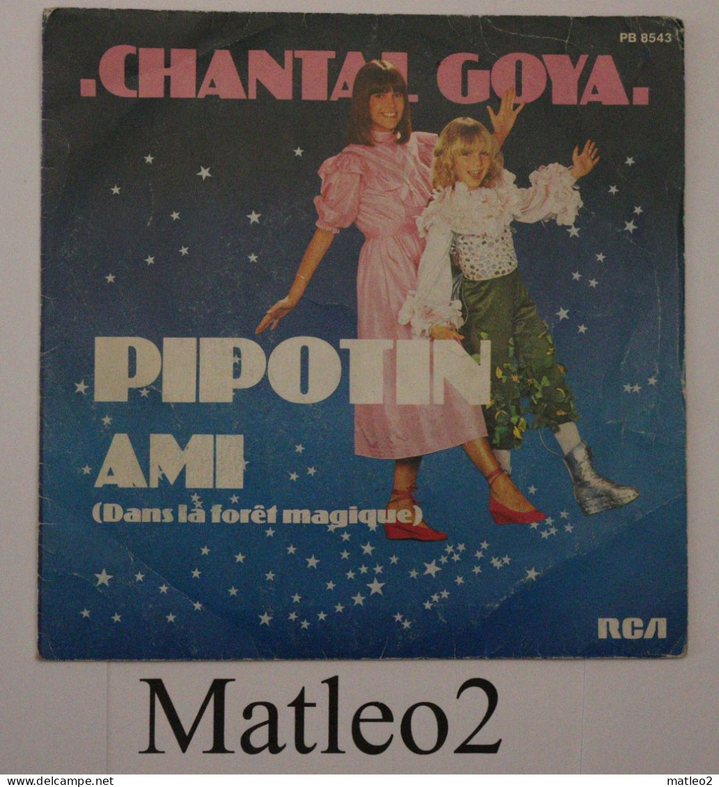 Vinyle 45 Tours : Chantal Goya - Pipotin / Ami - Children