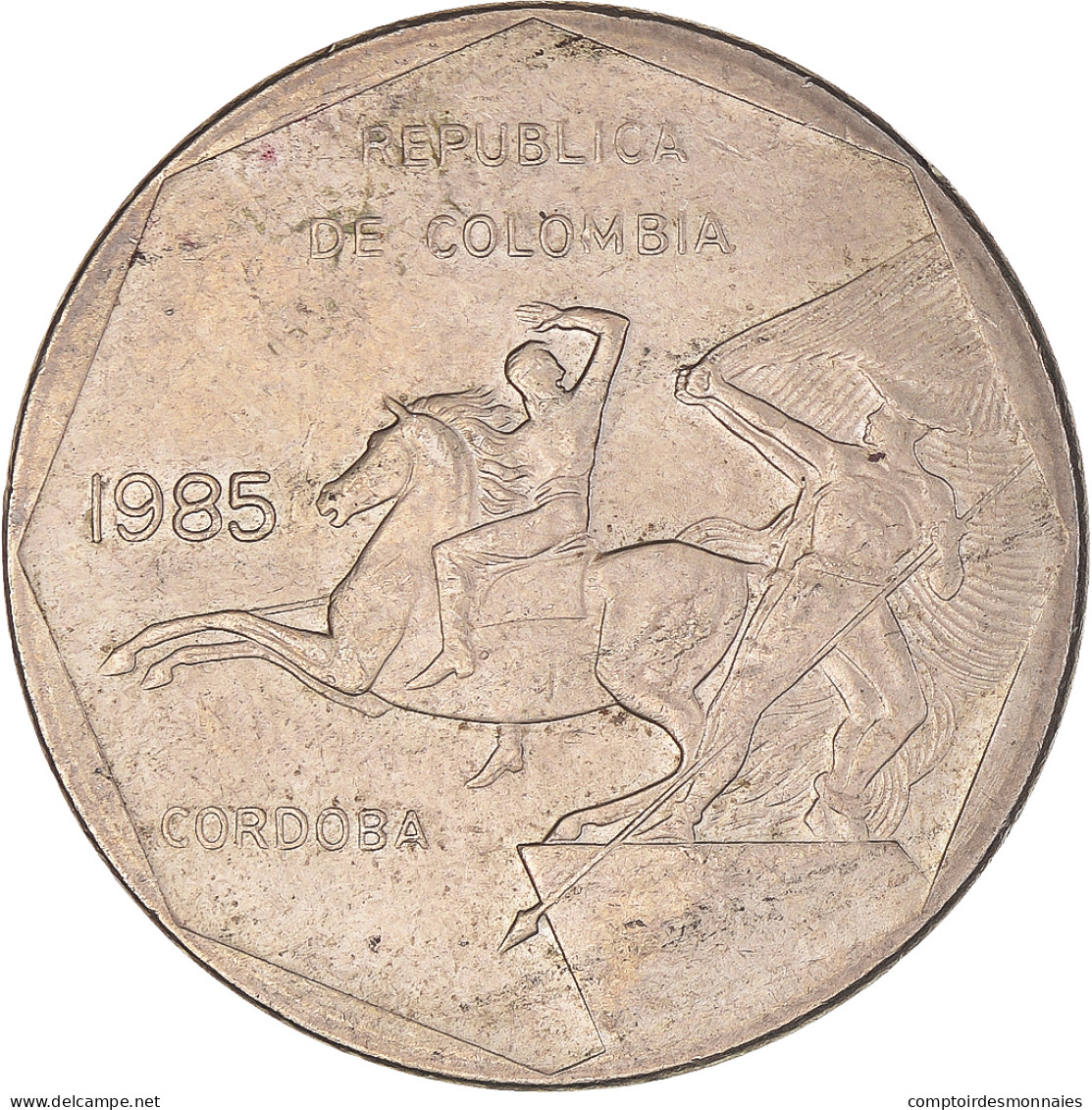 Monnaie, Colombie, 10 Pesos, 1985 - Kolumbien