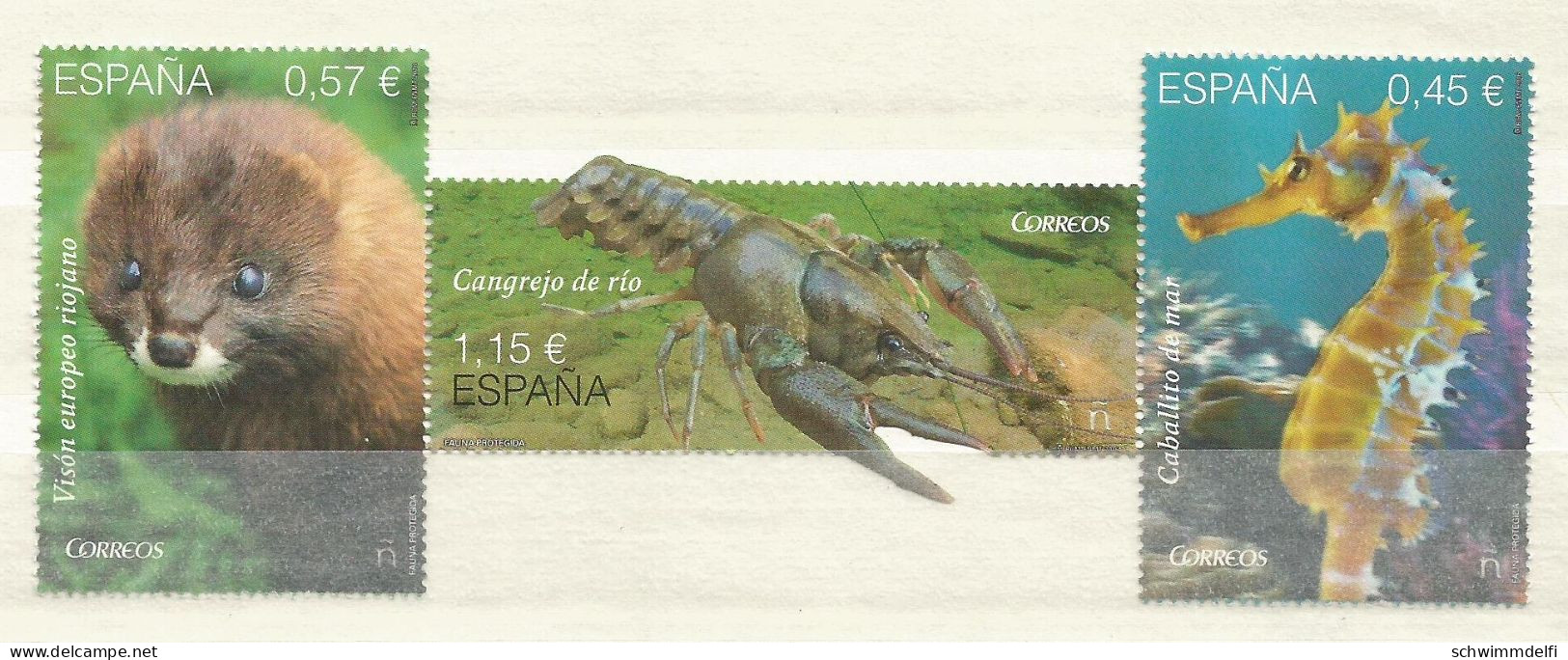 ESPAÑA - SPANIEN - 2016 - FAUNA PROTEGIDA - BLOQUE ESPECIAL NUEVO - Variétés & Curiosités