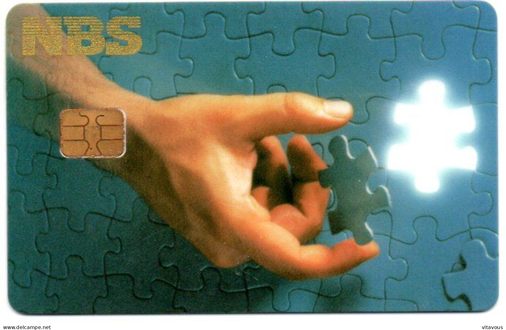 Puzzle Carte Magnétique NBS   Card Karte (F 553) - Cartes De Salon Et Démonstration