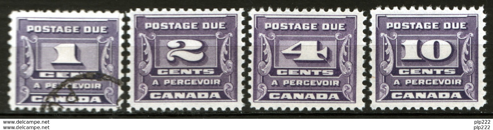 Canada 1934 Segnatasse Y.T S10A/13 MH/O/*/Used VF/F - Port Dû (Taxe)