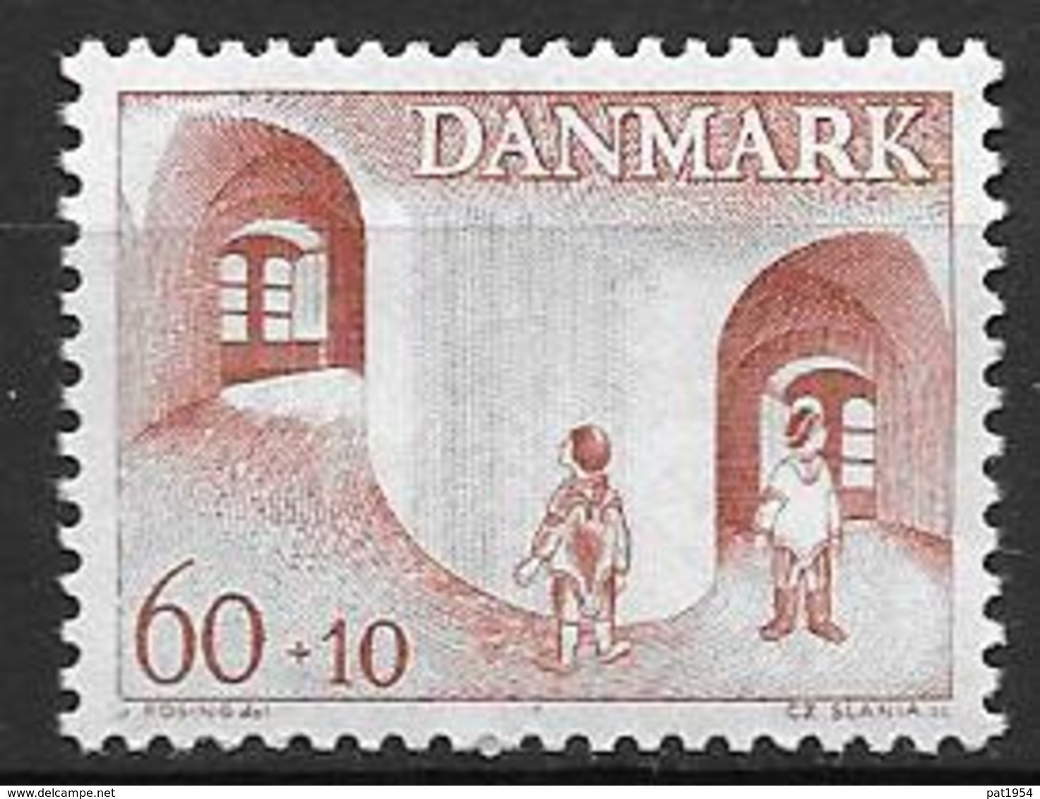 Danemark 1968 N° 480 Neuf** Surtaxe Pour L'enfance Du Groenland - Unused Stamps