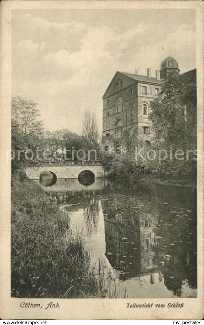 42425437 Coethen Teilansicht Vom Schloss Coethen - Koethen (Anhalt)