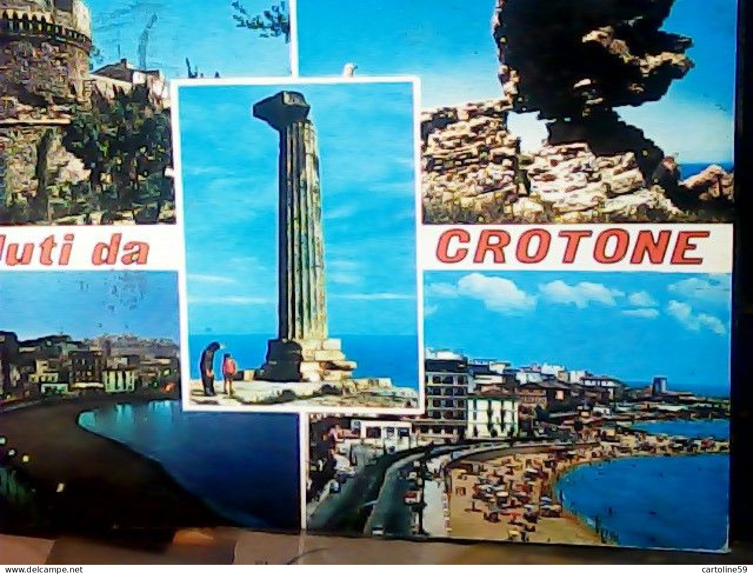 14 CARD CROTONE  CAPO COLONNA LE CASTELLA CASTELLO   VBN1967< JR4535