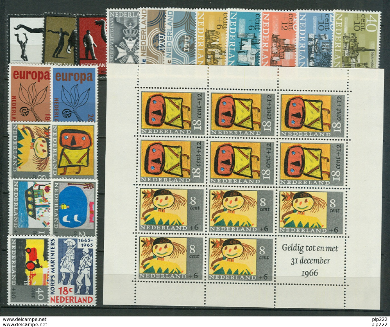 Olanda 1960/69 Periodo Completo / Complete Period **/MNH VF