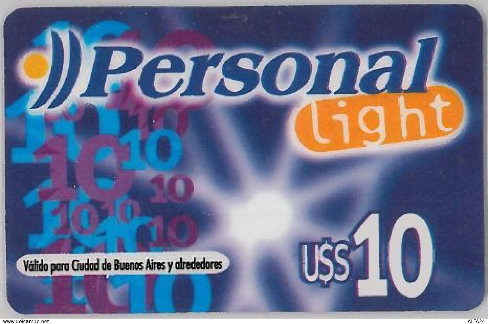 PREPAID PHONE CARD ARGENTINA (U.25.3 - Argentina