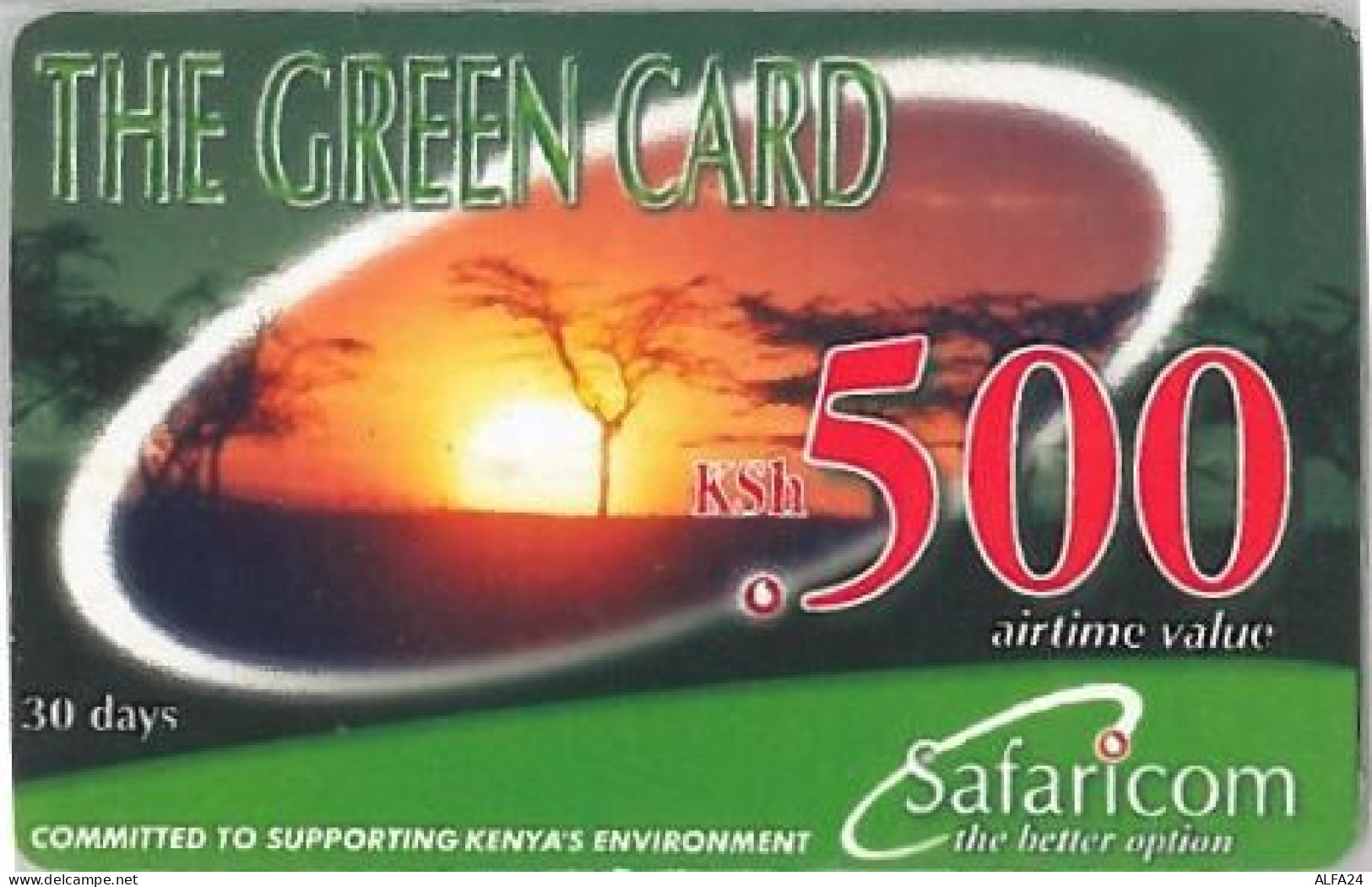 PREPAID PHONE CARD KENIA Exp. 2003/12/31 (U.7.8 - Kenya