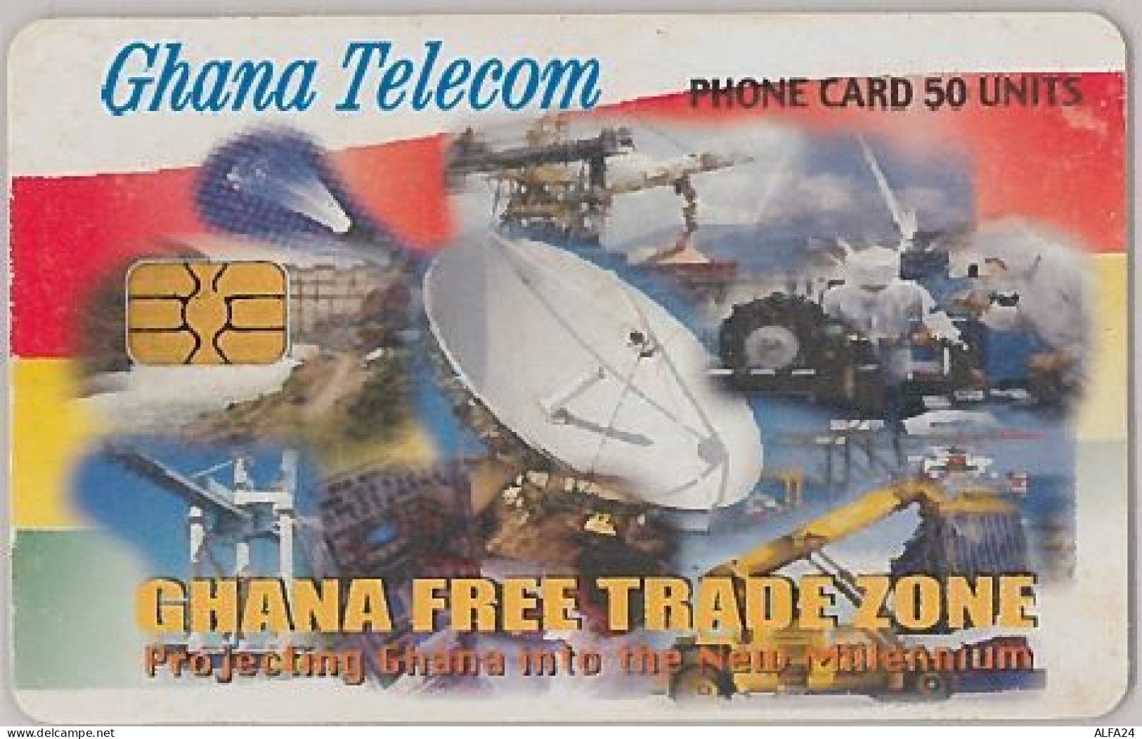 PHONE CARD GHANA (A47.6 - Ghana