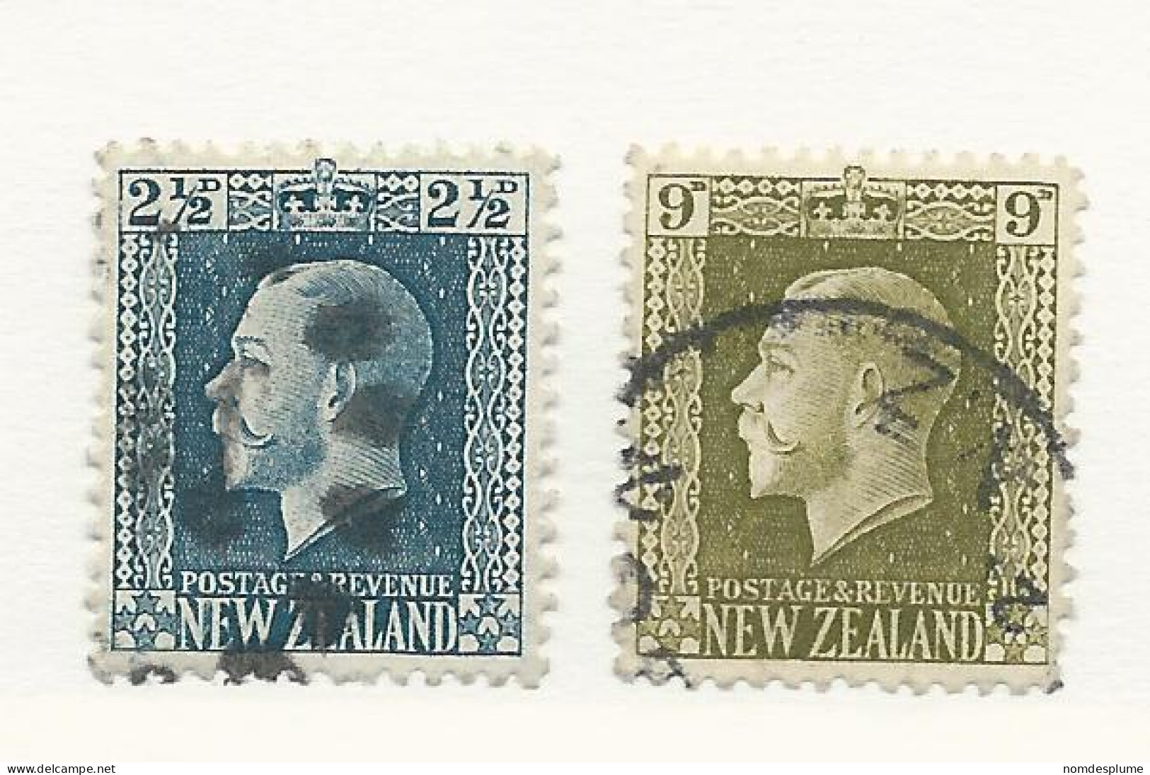 25945) New Zealand 1915 - Used Stamps