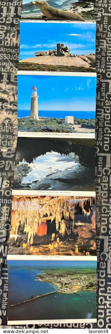 (Booklet 26-12-2023) Postcard Booklet - SA - Kangaroo ISland - Kangaroo Islands