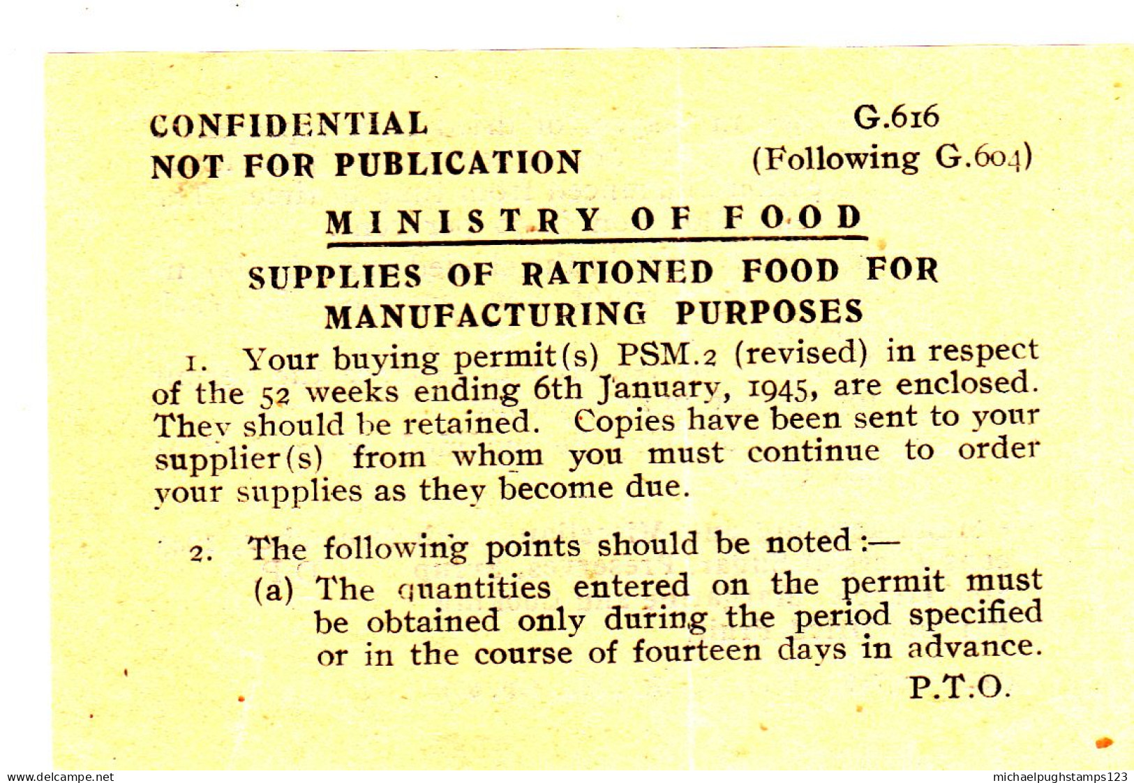 G.B. / Wartime Rationing / Official Mail / Essex / Sugar / Honey - Ohne Zuordnung