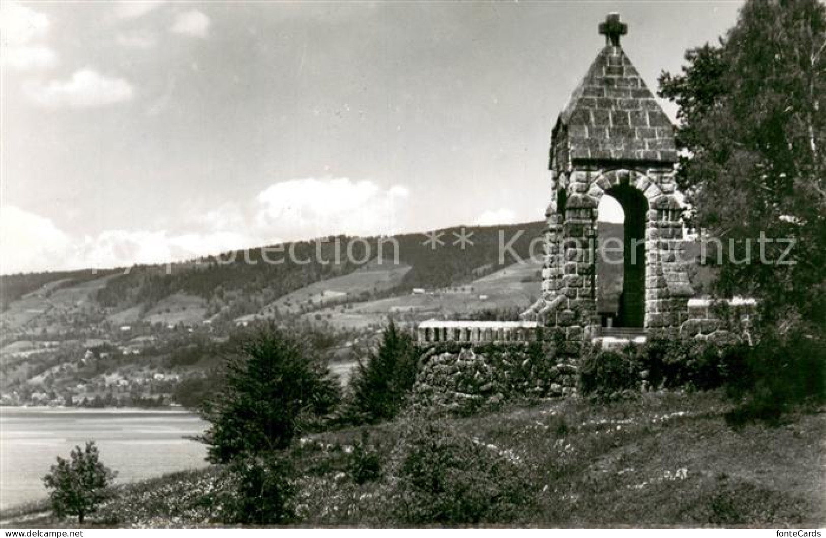 13710073 Morgarten ZG Denkmal Am Aegerisee  - Sonstige & Ohne Zuordnung