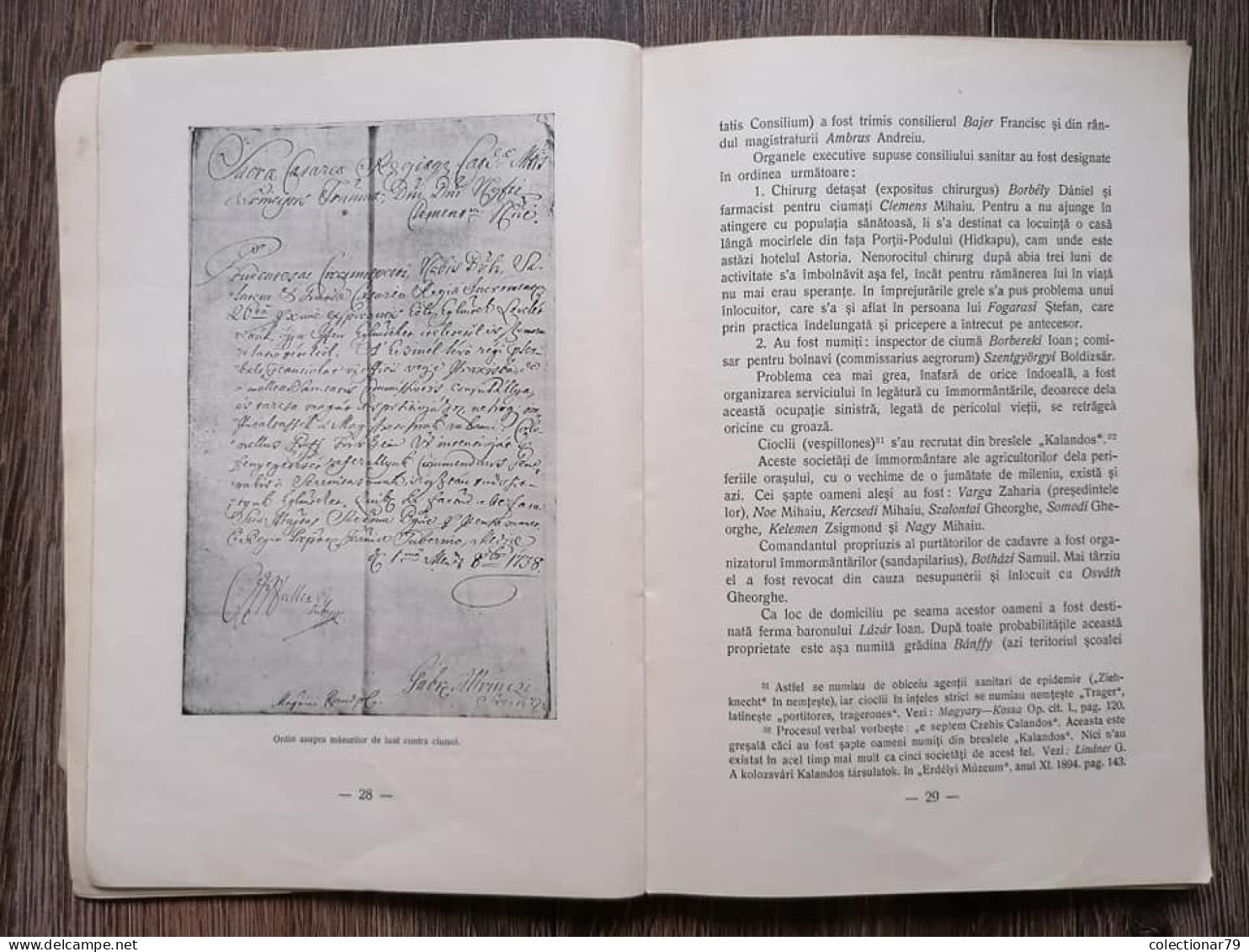 Romania Dr. Alexandru Lenghel Istoricul ciumei in Cluj la 1738/39