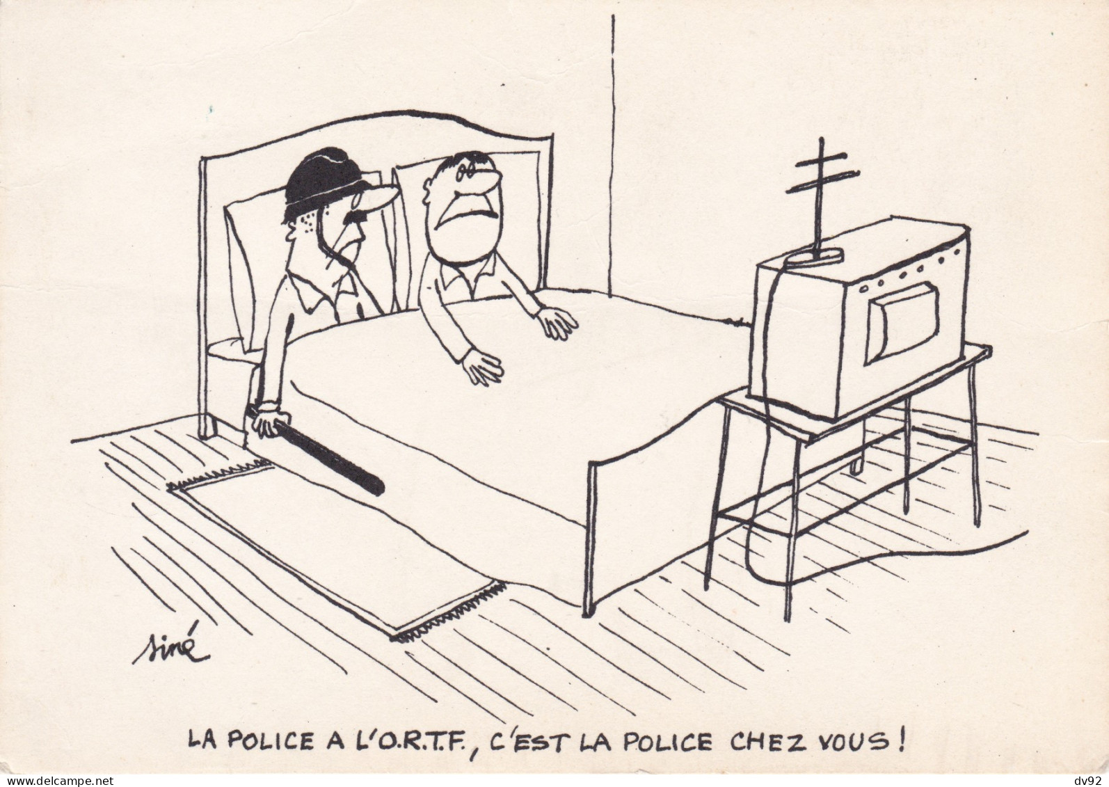 SINE LA POLICE A L ORTF C EST LA POLICE CHEZ VOUS - Sine