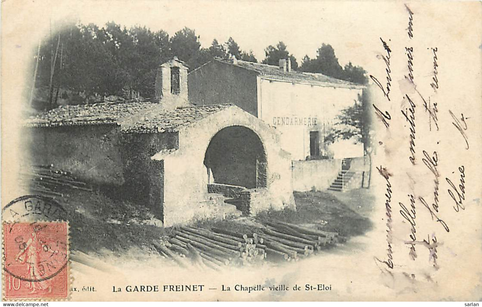 83 , LA GARDE FREINET , Chapelle Vieille De St Eloi , * 251 90 - La Garde Freinet