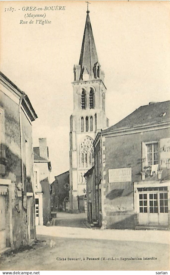 53 , GREZ EN BOUERE , Rue De L'église , * 269 84 - Crez En Bouere