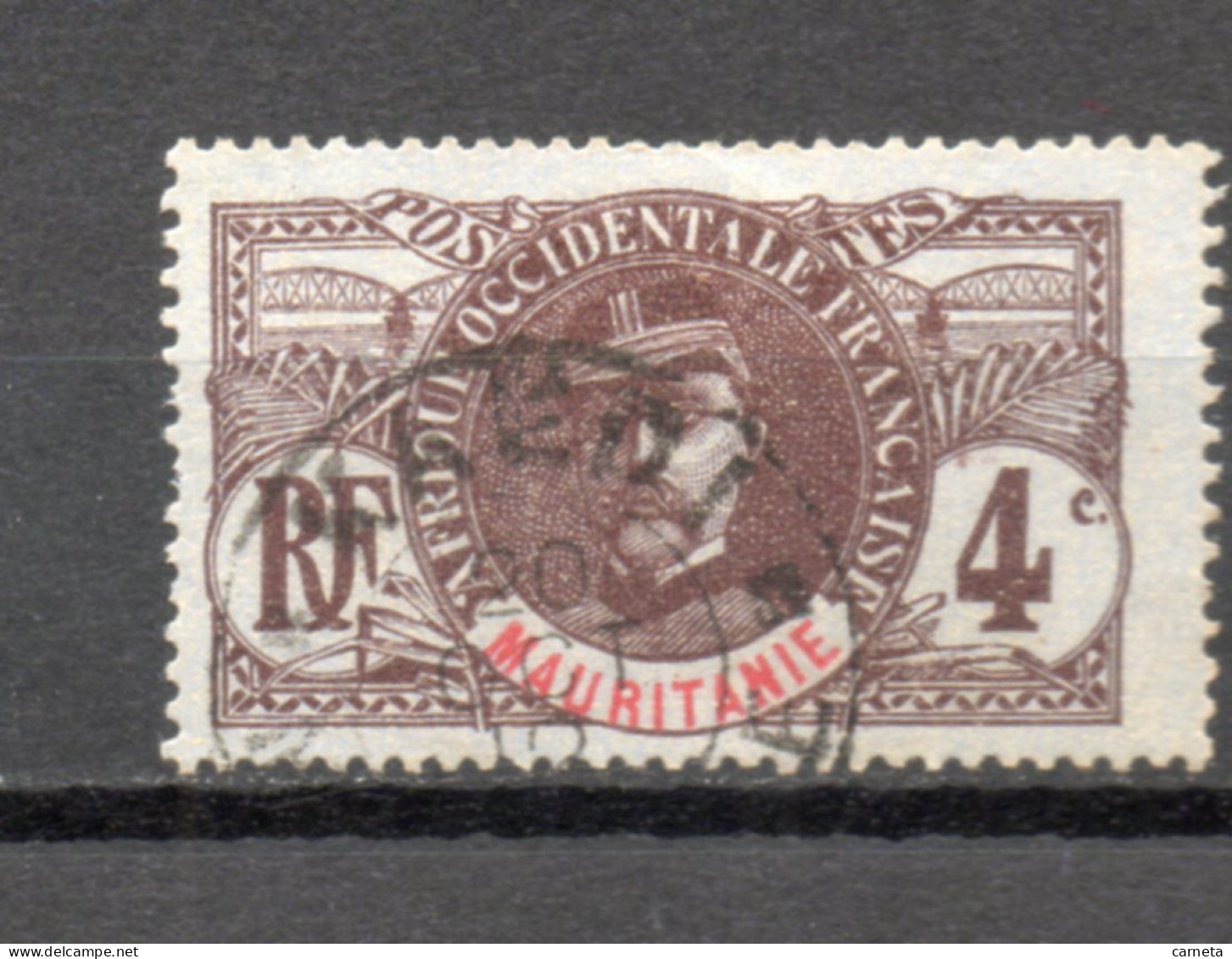 MAURITANIE  N° 3   OBLITERE    COTE 2.00€   GENERAL FAIDHERBE - Used Stamps