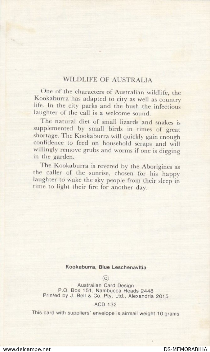 Australian Wildlife - Kookaburra Bird - Autres & Non Classés