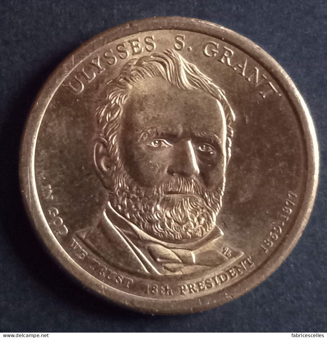 États-unis - Pièce 1 Dollar Ulysses S. Grant 2011 - 2007-…: Presidents