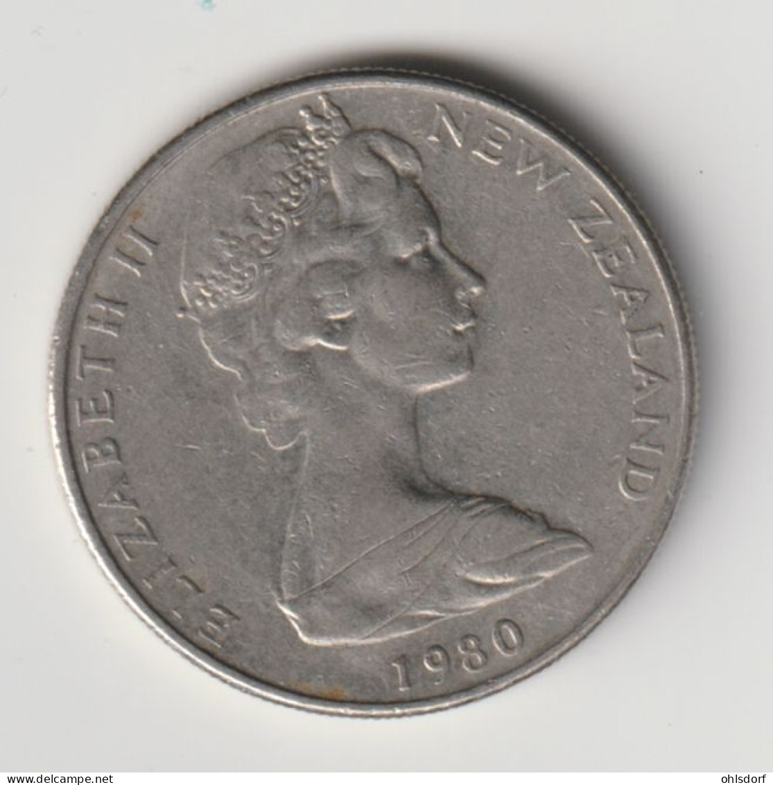 NEW ZEALAND 1980: 10 Cents, KM 41 - New Zealand