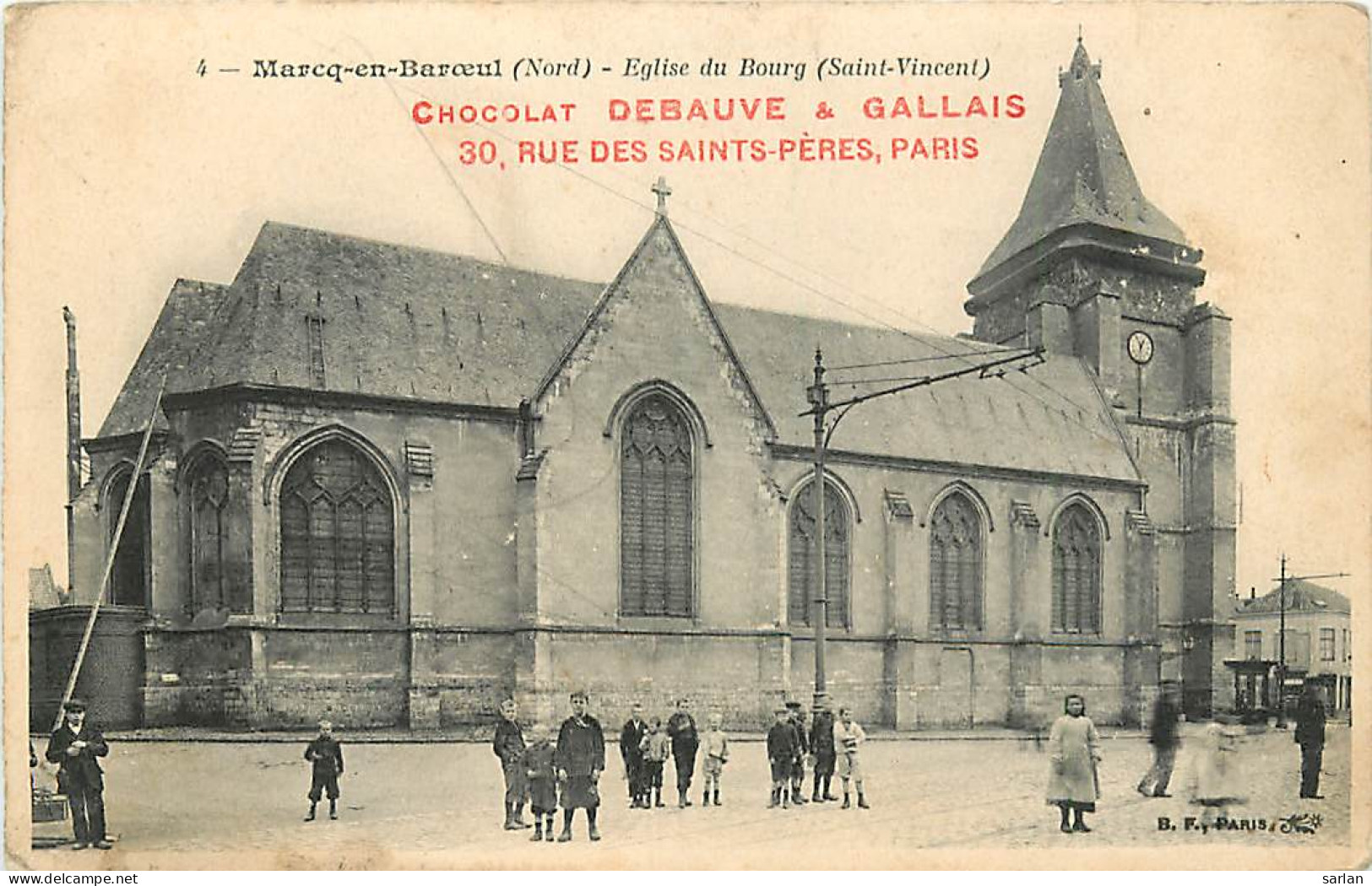 59 , MARCQ EN BAROEUL , Eglise Du Bourg , * 283 96 - Marcq En Baroeul