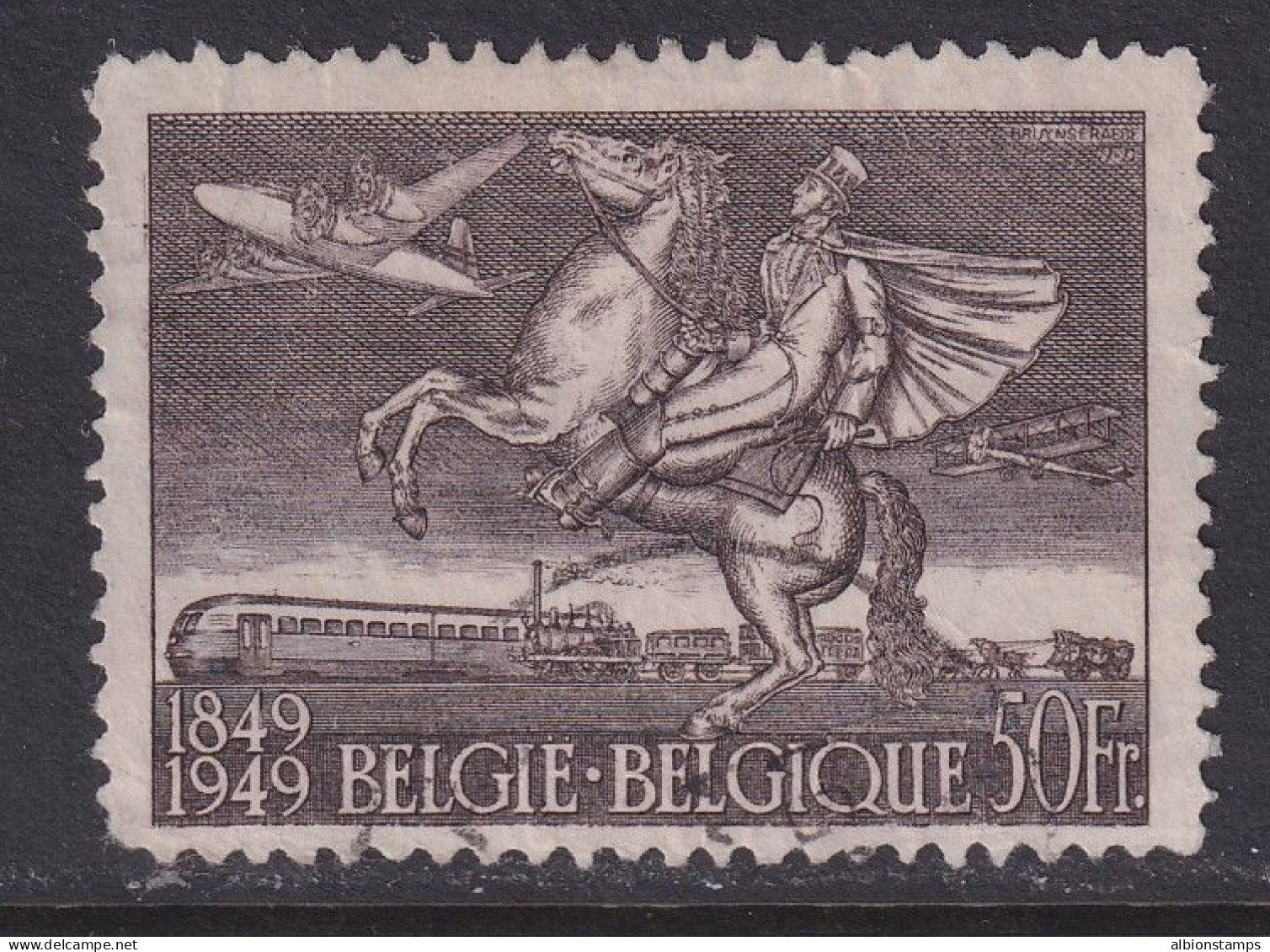 Belgium, Scott C12, Used - Used