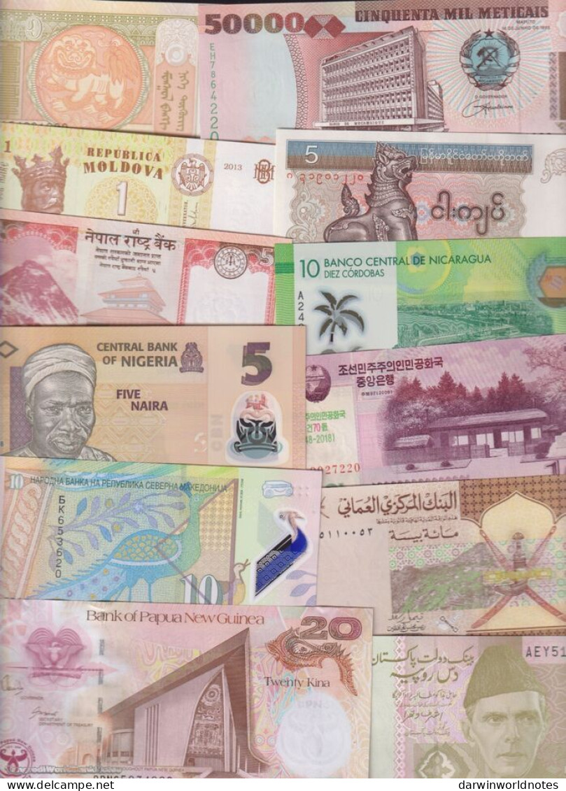 DWN - 100 world UNC different banknotes from 100 different countries