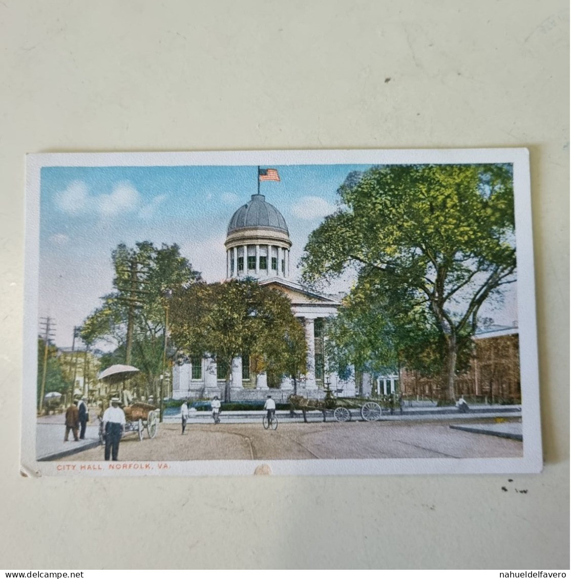 Uncirculated Postcard - NORFOLK, V.A. - CITY HALL - Norfolk