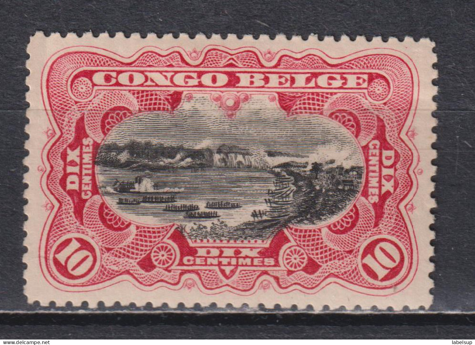 Timbre Neuf* Du Congo Belge  De 1910 N° 55  MH - Neufs