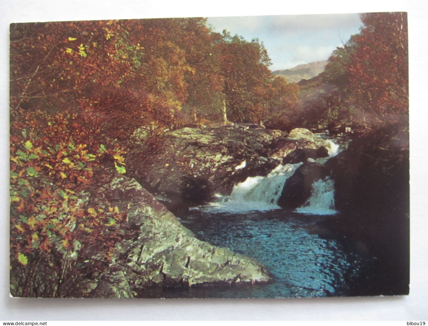 THE FALLS OF GLEN FALLOCH NEAR CRIANLARICH - Perthshire