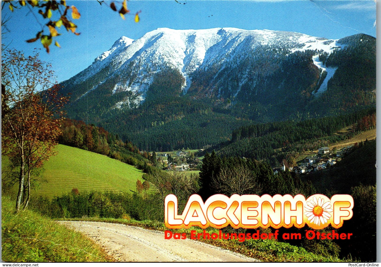 48059 - Niederösterreich - Lackenhof , Am Ötscher , Panorama - Gelaufen 1990 - Gaming