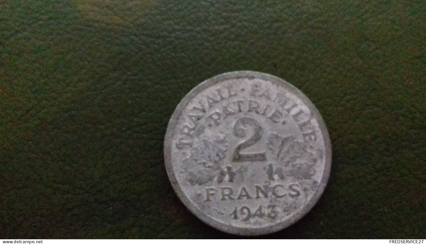 BS2 / 2 FRANCS 1943 ETAT FRANCAIS - 2 Francs
