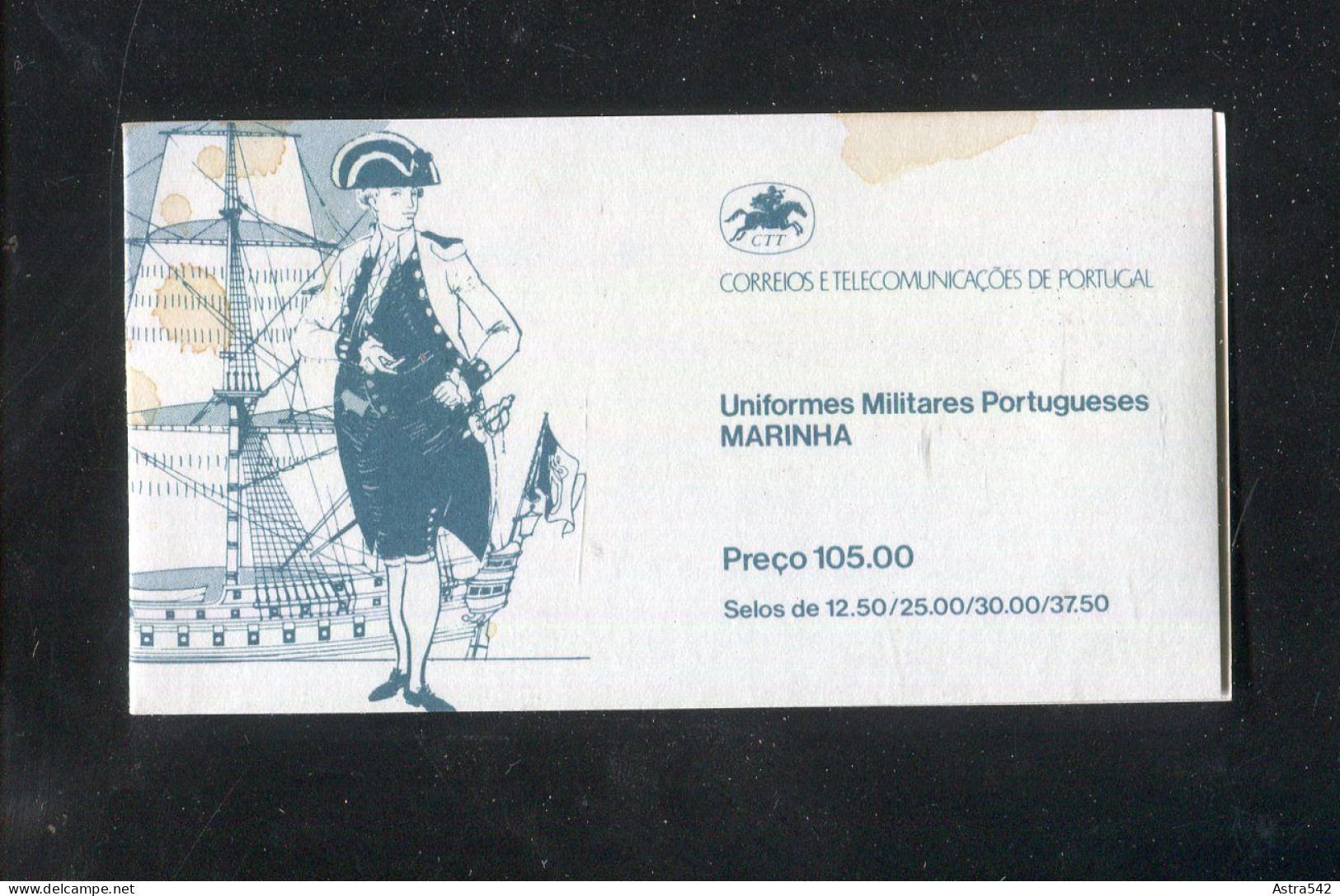 "PORTUGAL" 1983, Markenheftchen Mi. 1 "Uniformen" ** (4721) - Carnets