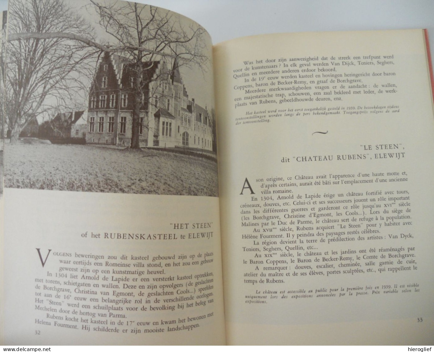 De Belgische woonsteden - Les demeures historiques de Belgique / kastelen châteaux